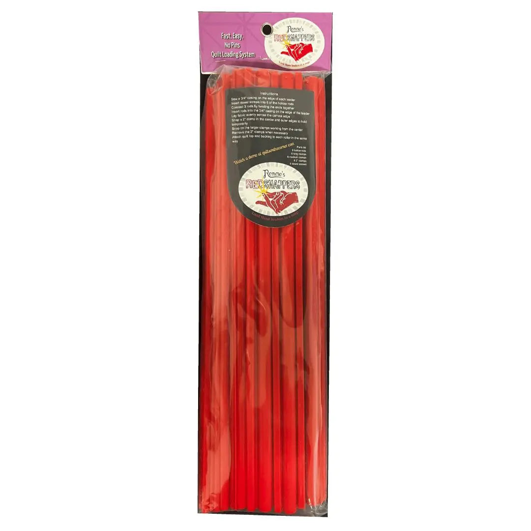 Renae's Red Snappers for Longarm machines - 12 Foot Set