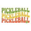 Retro Pickleball Fabric Panel 1
