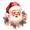 Retro Santa Claus Fabric Panel 5