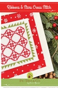 Ribbons and Stars Cross Stitch