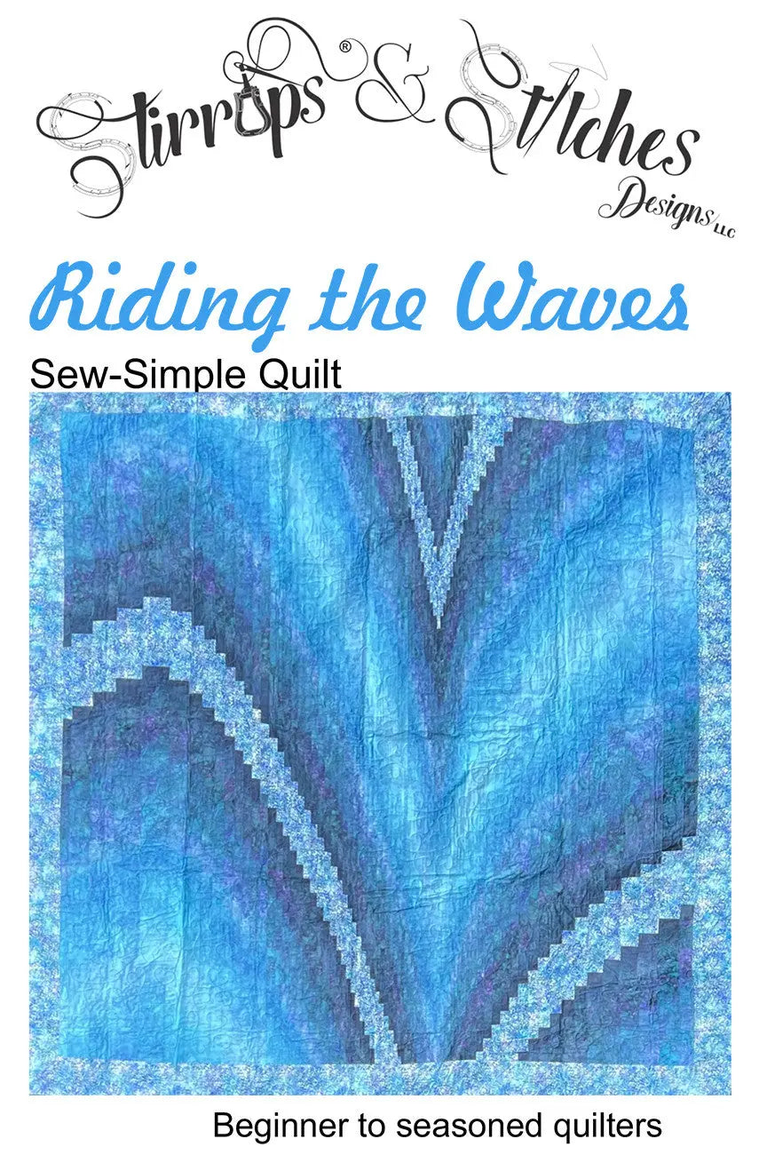 Ride the Waves Bargello Quilt Pattern