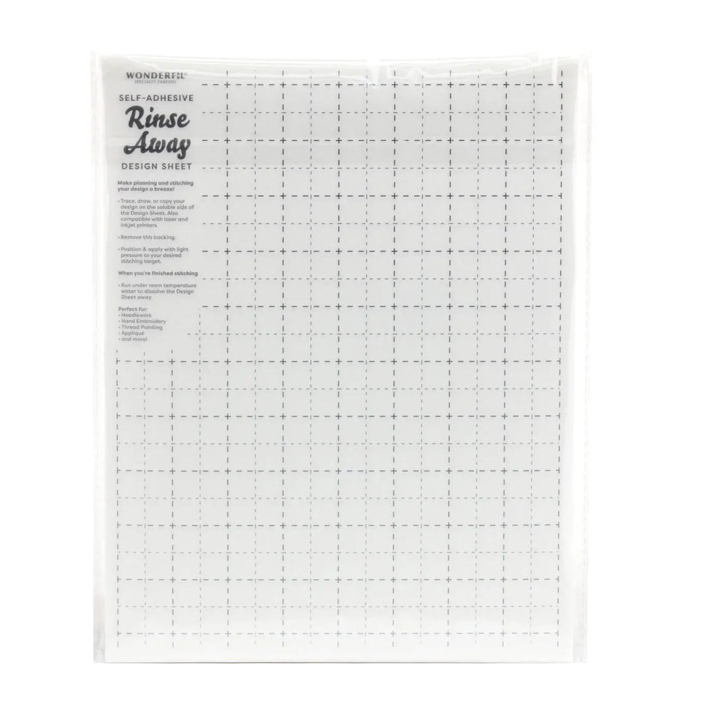 Rinse Away Design Sheet
