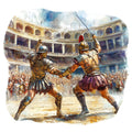 Roman Empire Fabric Panel 11