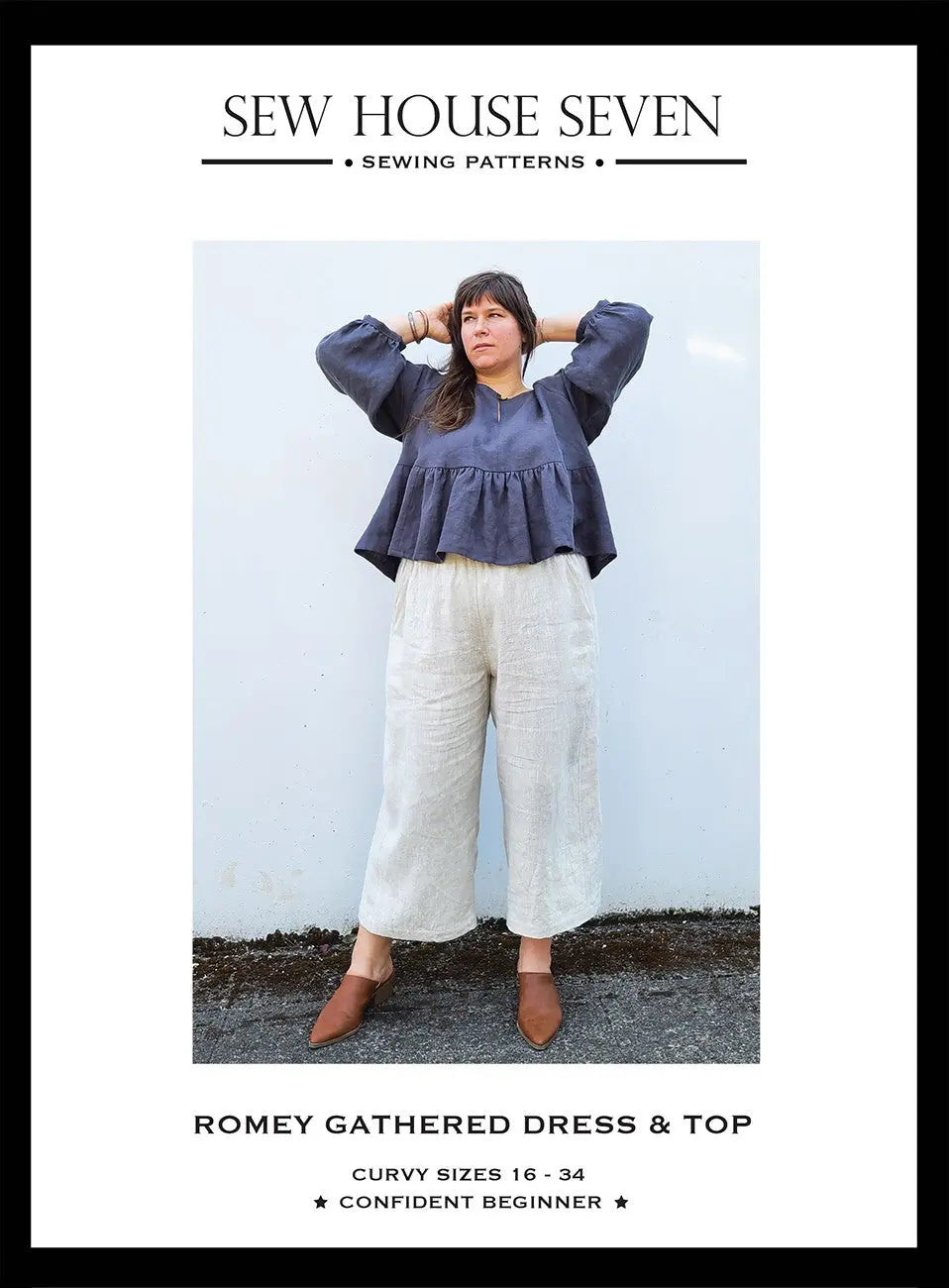 Romey Gathered Dress & Top Curvy Fit