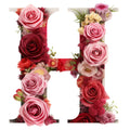 Rose Alphabet Fabric Panel 4
