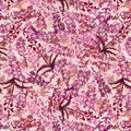 Rose Fireweed Valley View Cotton 43"/44" Fabric Per Yard