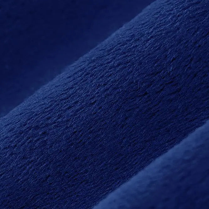 Royal Blue Solid Cuddle 3 58/60" Fabric per yard