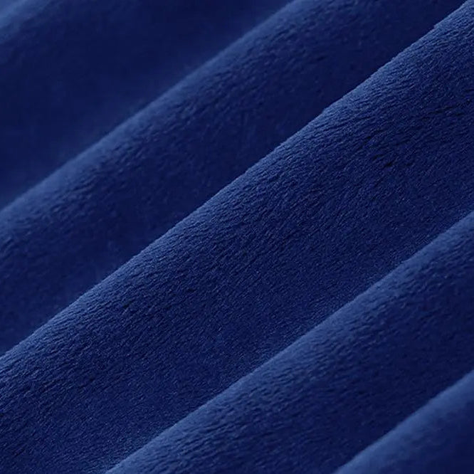 Royal Blue Solid Cuddle 3 58/60" Fabric per yard