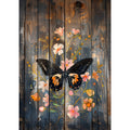 Rustic Butterfly Wall Art Fabric Panel 15