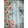 Rustic Butterfly Wall Art Fabric Panel 2