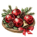 Rustic Christmas Fabric Panel 17