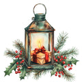 Rustic Christmas Fabric Panel 34