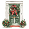 Rustic Christmas Fabric Panel 35