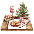 Rustic Christmas Fabric Panel 37