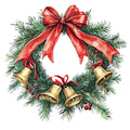 Rustic Christmas Fabric Panel 40