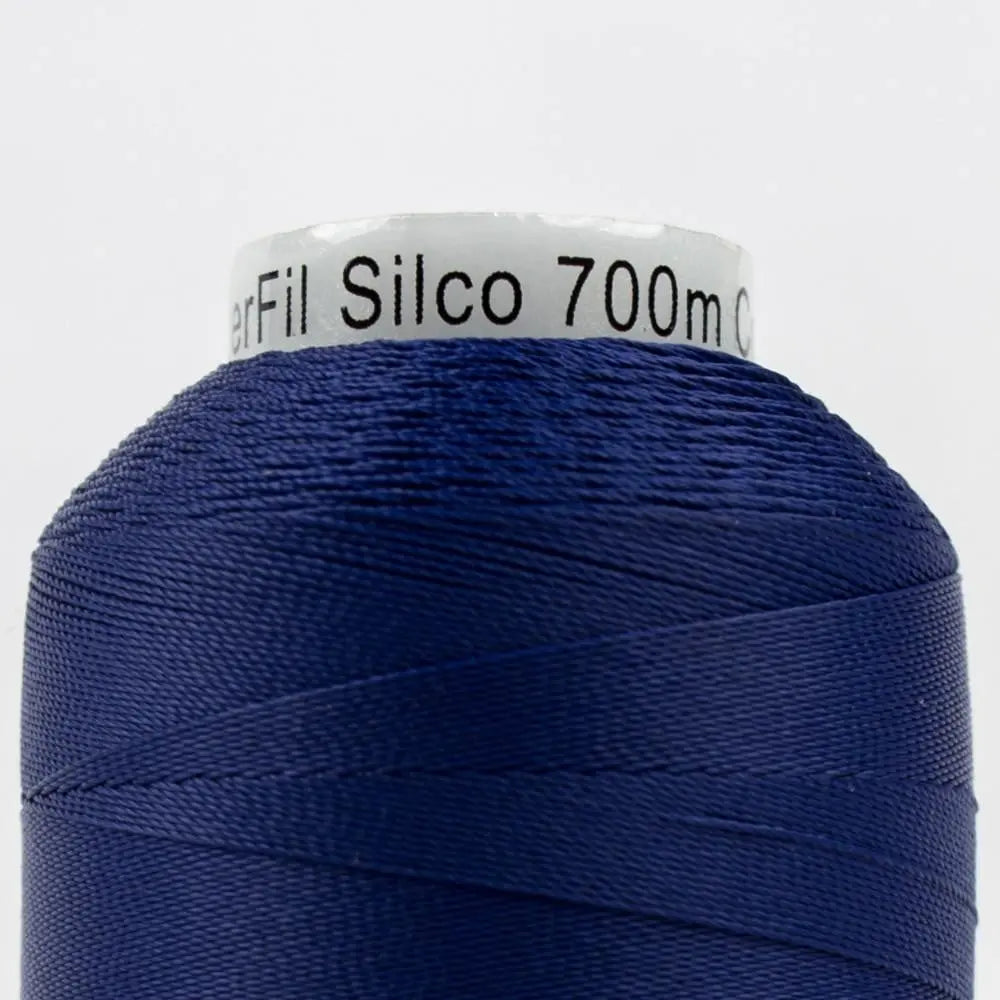 SC25 - Silco™ 35wt Cotton Dark Blue Thread