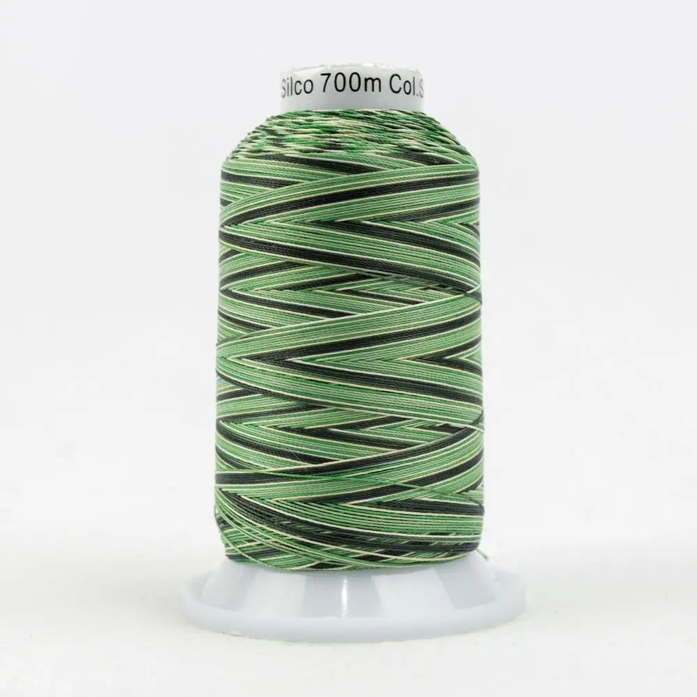 SCM08 - Silco™ 35wt Cotton Greens Tan Thread