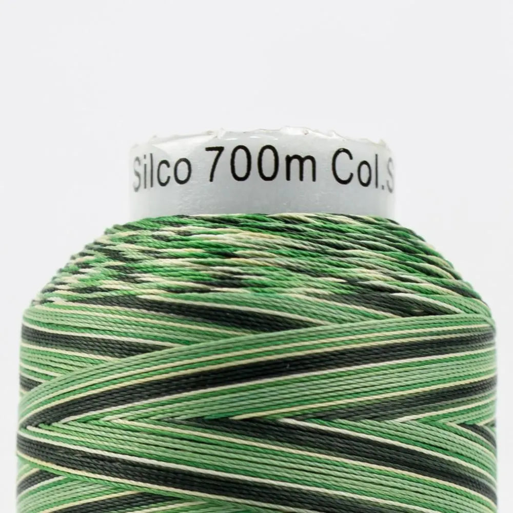 SCM08 - Silco™ 35wt Cotton Greens Tan Thread