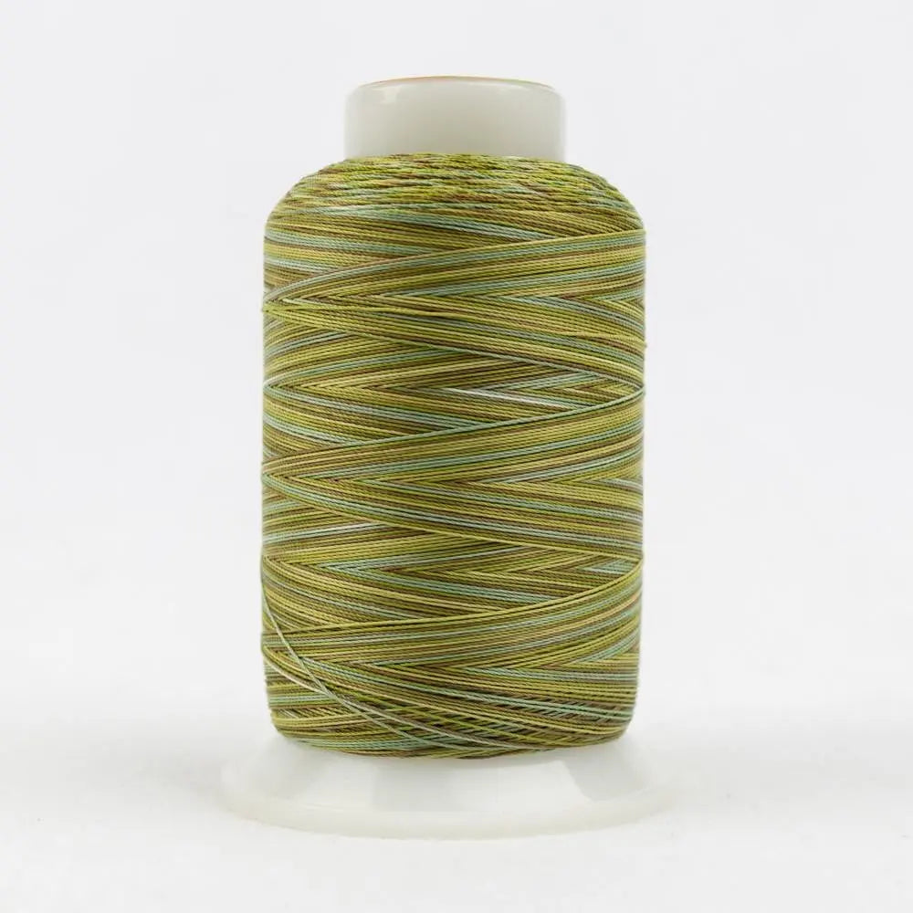 SCM15 - Silco™ 35wt Cotton Brown Green Thread