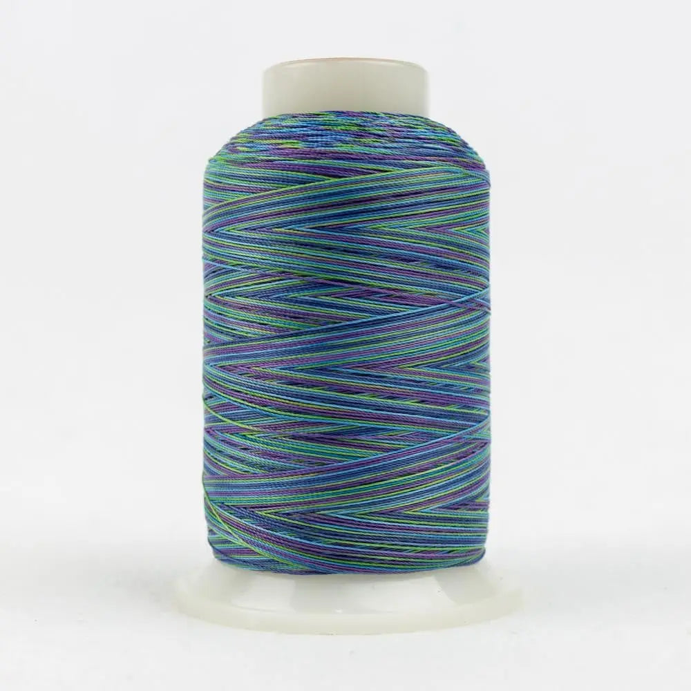 SCM17 - Silco™ 35wt Cotton Purple Blue Green Thread