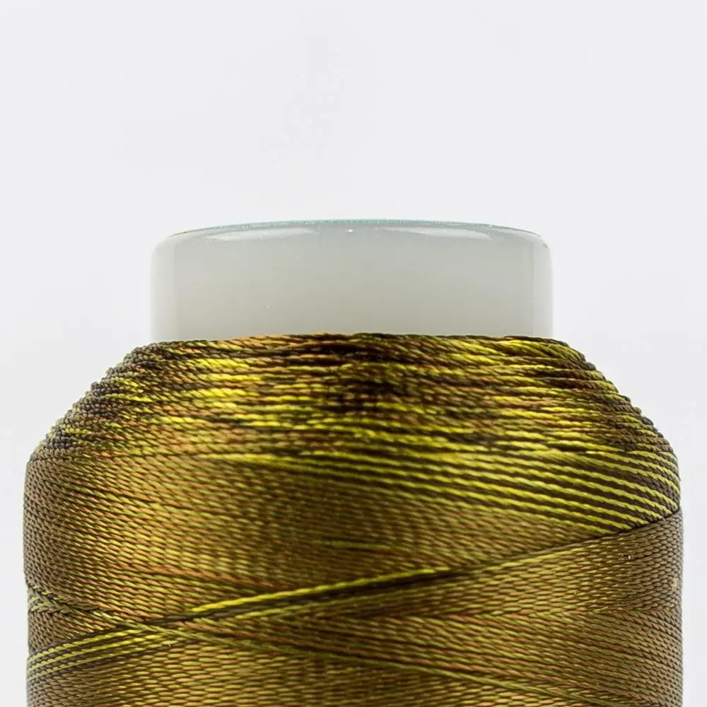 SD06 - Mirage™ 30wt Rayon Yellow Green Brown Thread