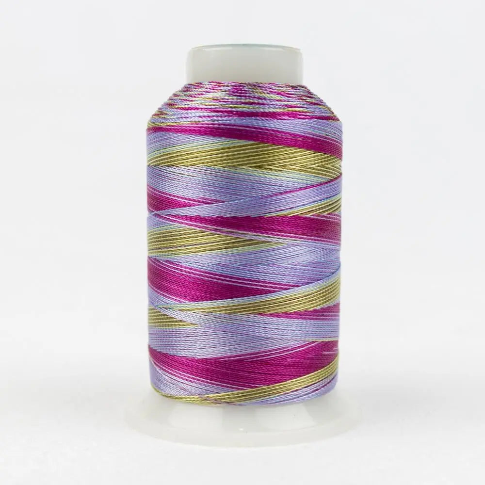 SD12 - Mirage™ 30wt Rayon Pink Blue Thread