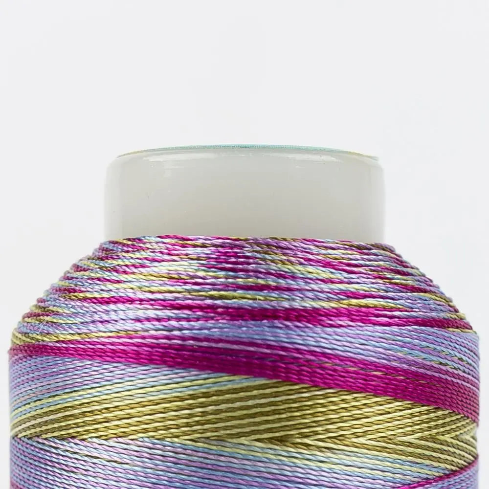SD12 - Mirage™ 30wt Rayon Pink Blue Thread