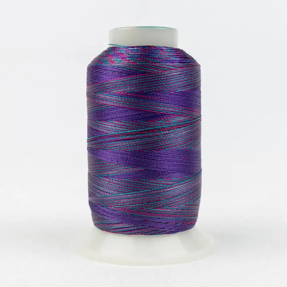 SD22 - Mirage™ 30wt Rayon Purple Blue Red Thread