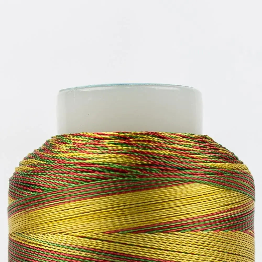 SD27 - Mirage™ 30wt Rayon Green Honey Red Thread