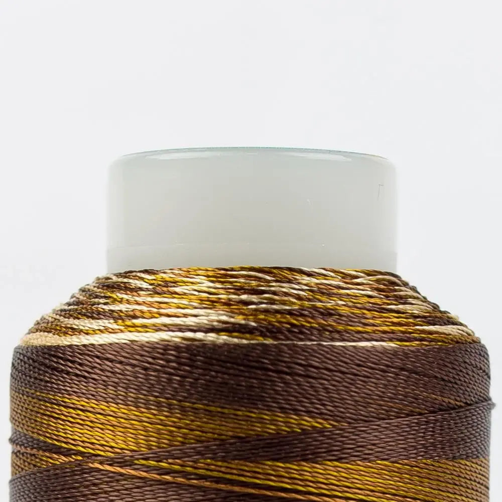 SD34 - Mirage™ 30wt Rayon Gold Browns Thread