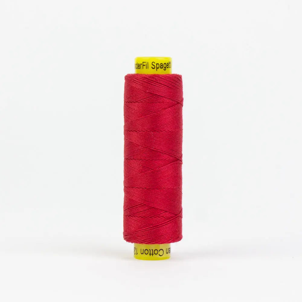 SP01 - Spagetti™ 12wt Egyptian cotton Bright Warm Red thread