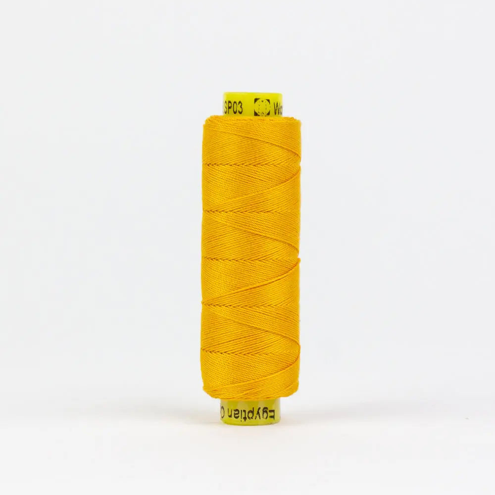 SP03 - Spagetti™ 12wt Egyptian Cotton Golden Yellow Thread