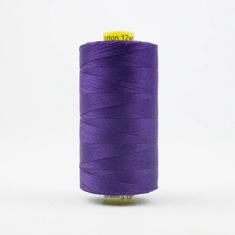 SP07 - Spagetti™ 12wt Egyptian Cotton Deep Royal Purple Thread