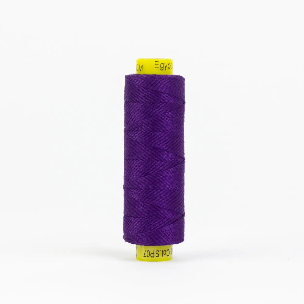 SP07 - Spagetti™ 12wt Egyptian Cotton Deep Royal Purple Thread