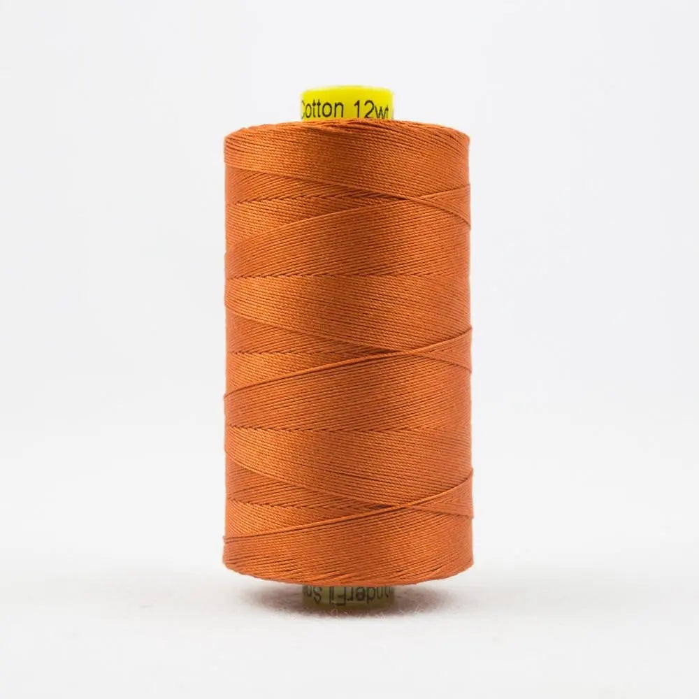 SP10 - Spagetti™ 12wt Egyptian Cotton Dark Pumpkin Thread