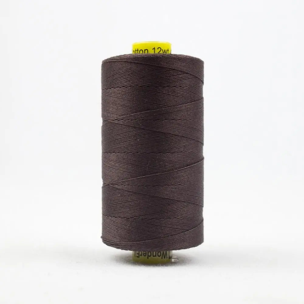 SP17 - Spagetti™ 12wt Egyptian Cotton Dark Chocolate Thread