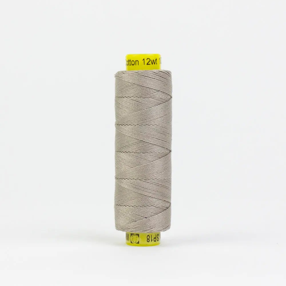 SP18 - Spagetti™ 12wt Egyptian Cotton Light Taupe Grey Thread