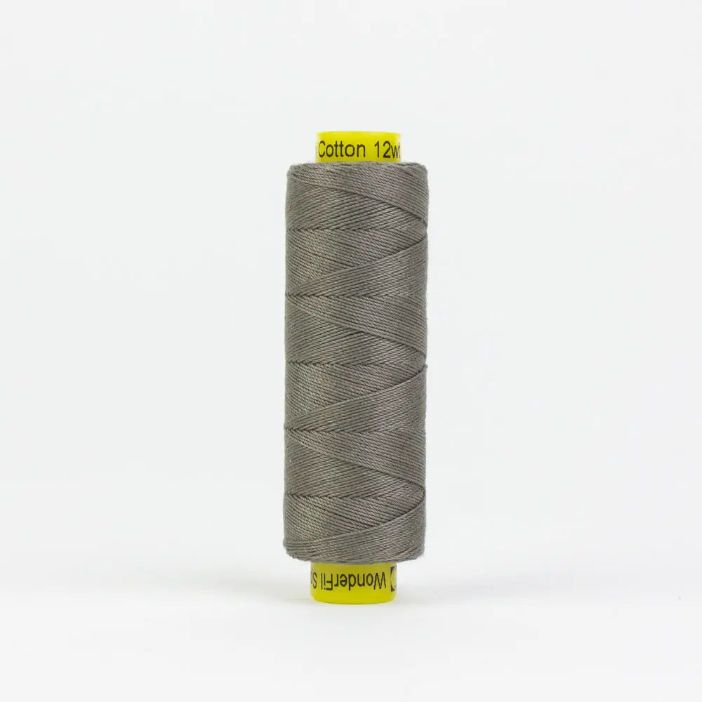 SP19 - Spagetti™ 12wt Egyptian Cotton Medium Taupe Grey Thread