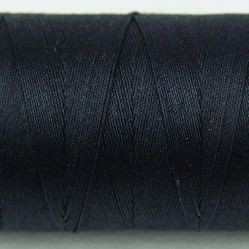 SP201 - Spagetti™ 12wt Egyptian Cotton Soft Black Thread