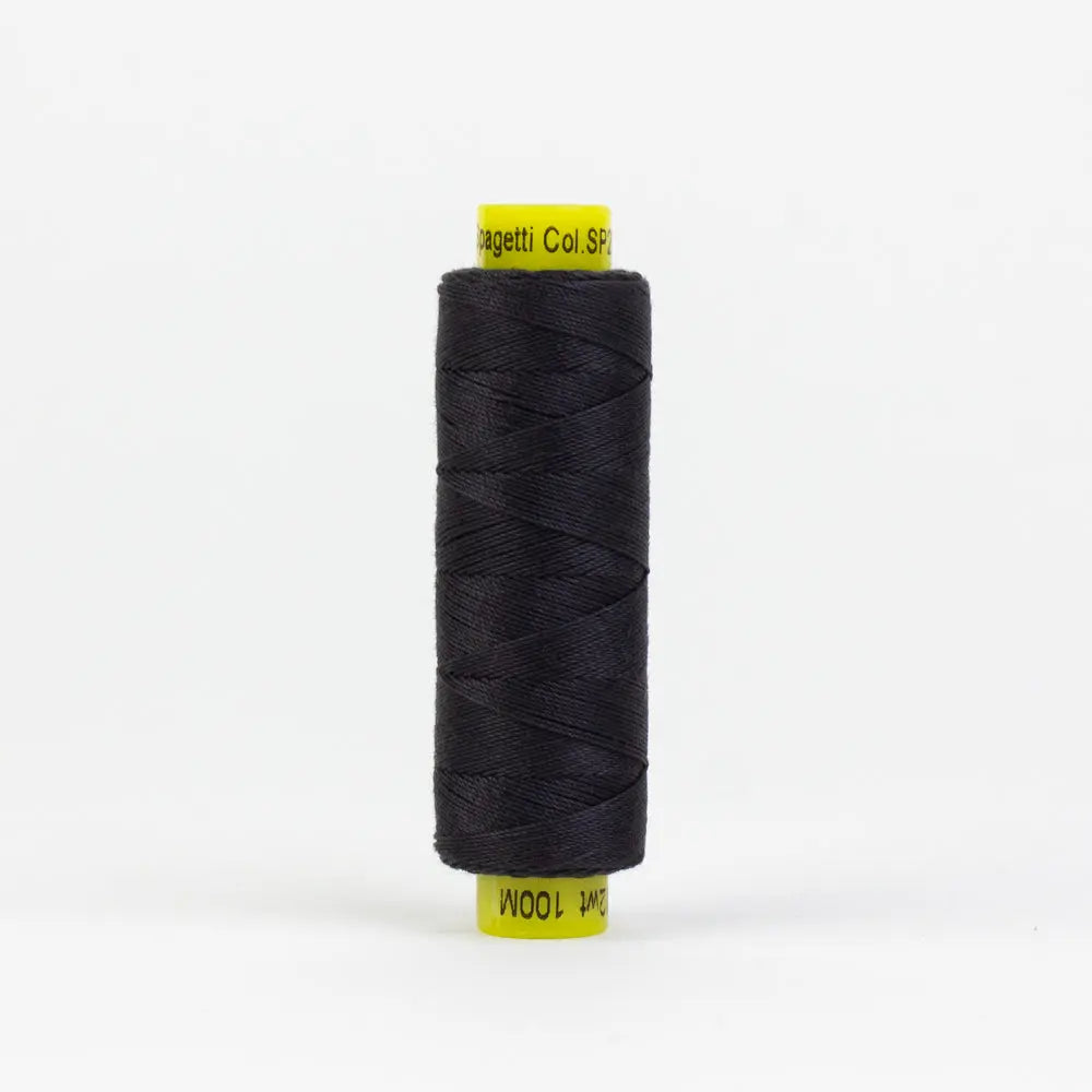 SP202 - Spagetti™ 12wt Egyptian Cotton Charcoal Thread