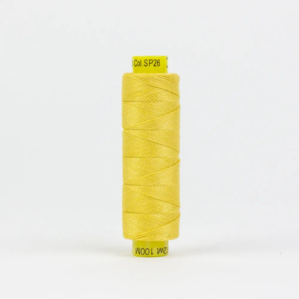 SP26 - Spagetti™ 12wt Egyptian Cotton Soft Yellow Thread