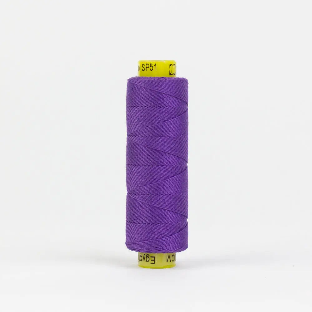 SP51 - Spagetti™ 12wt Egyptian Cotton Purple Pansy Thread