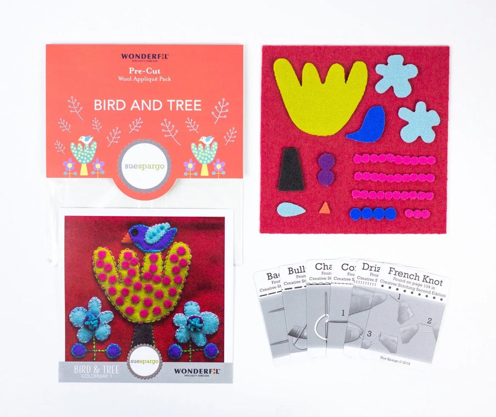 SSPWK - Pre-cut wool kits by Sue Spargo