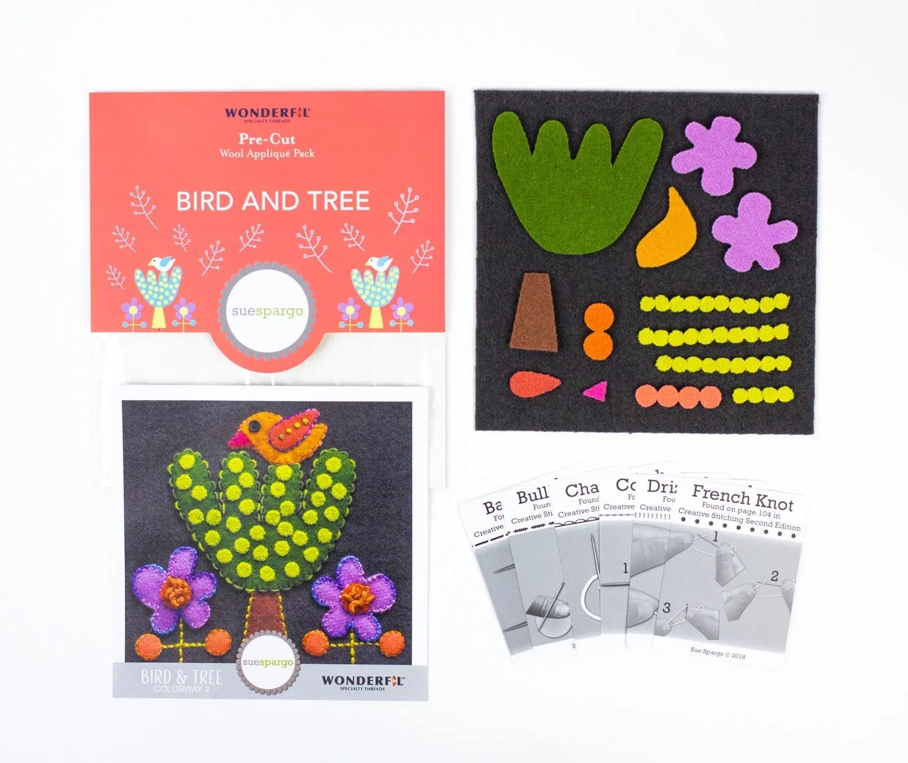SSPWK - Pre-cut wool kits by Sue Spargo