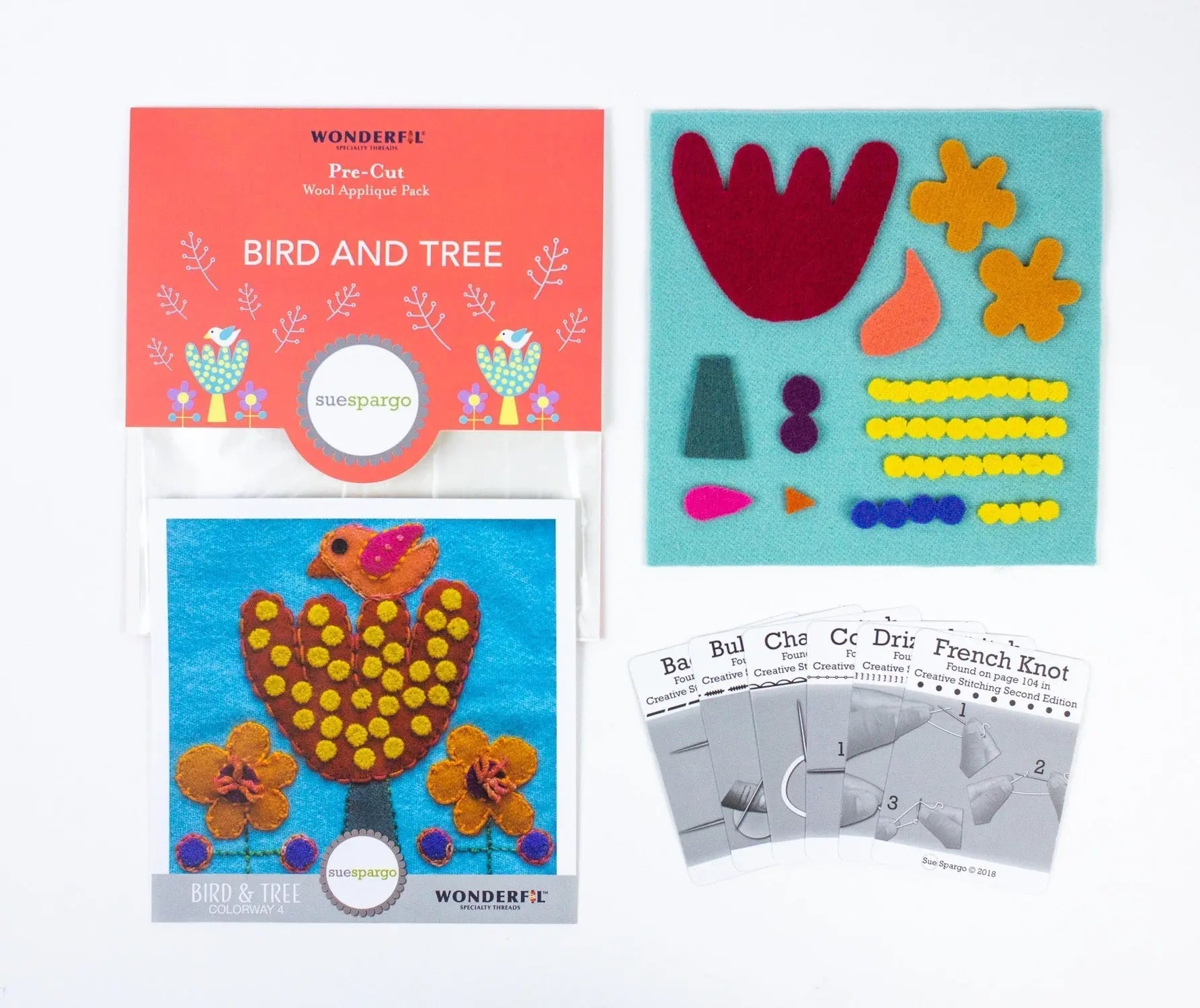 SSPWK - Pre-cut wool kits by Sue Spargo