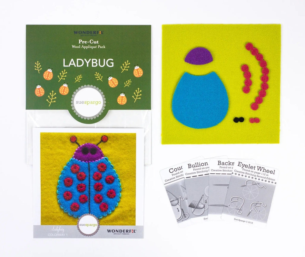 SSPWK - Pre-cut wool kits by Sue Spargo