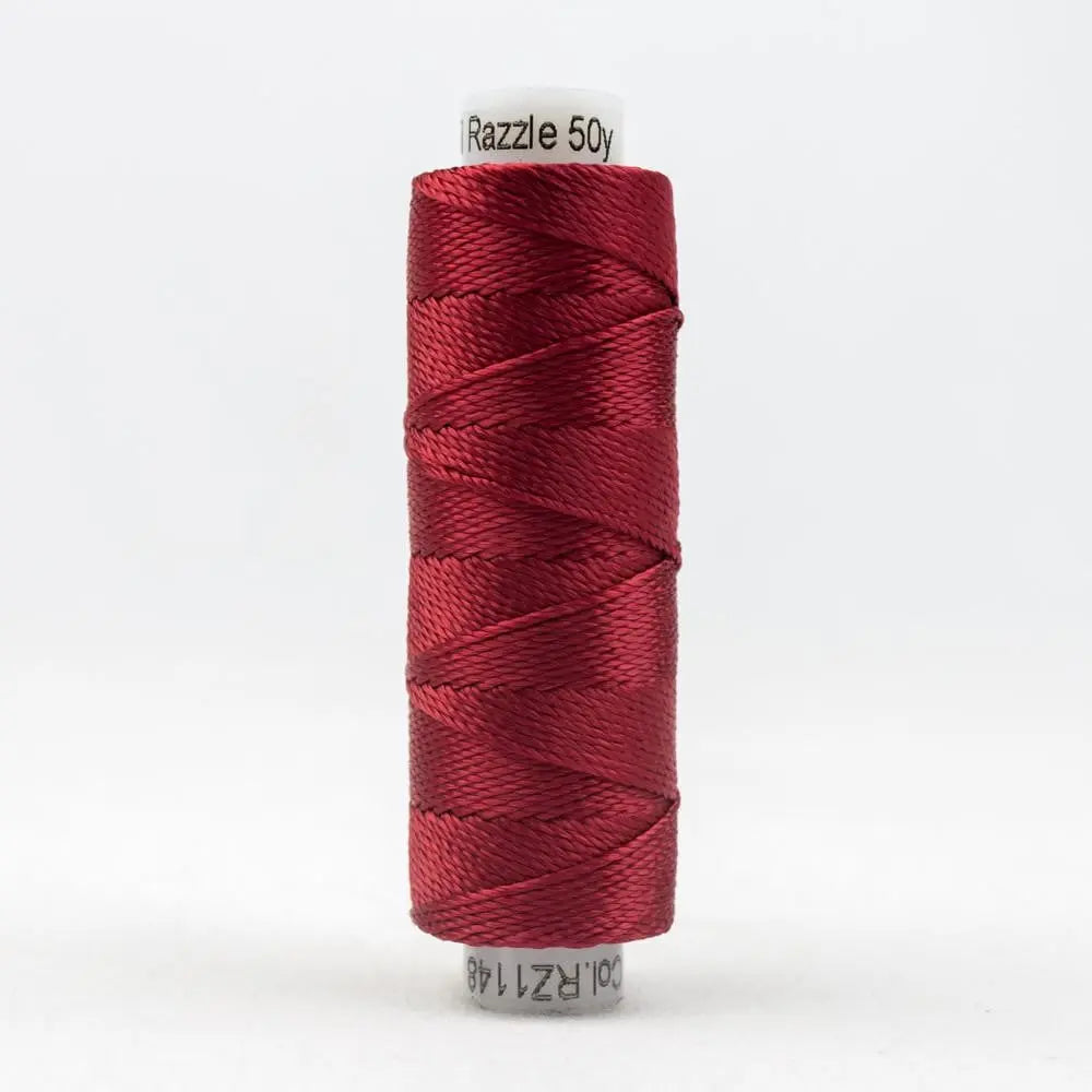 SSRZ1148 - Razzle™ 8wt Rayon Tango Red Thread