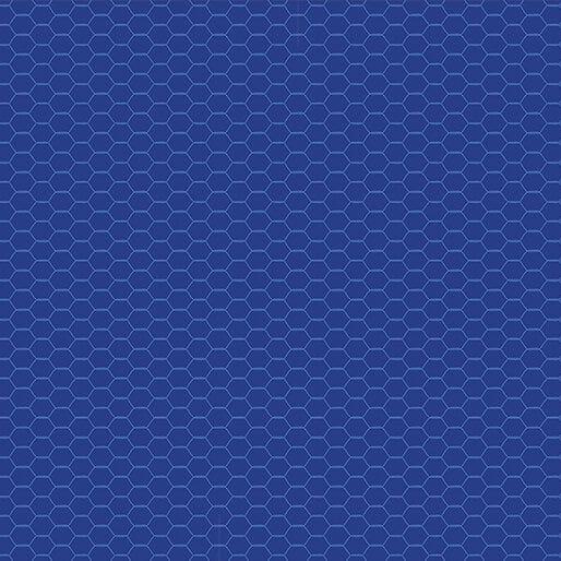 Sail Away - Netting - Royal Blue 44" / 45" Fabric Per Yard