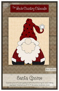 Santa Gnome Precut Fused Applique Pack
