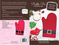 Santa Oven Mitts In the Hoop Embroidery Design Collection